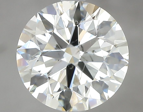 2.54 carat K-SI1 Excellent cut Natūralus Round Deimantas (1)