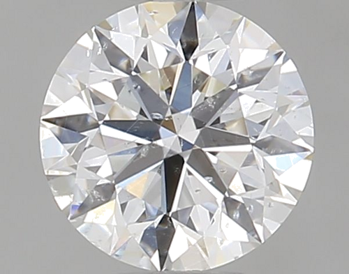 0.52 carat G-SI2 Excellent cut Natūralus Round Deimantas (1)