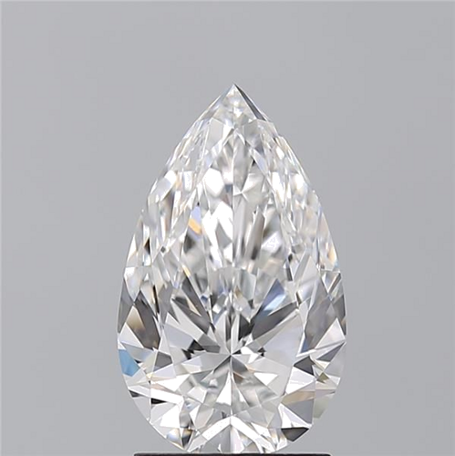 2.02 carat E-VS1 Natūralus Pear Deimantas (1)