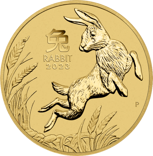 1/4 oz Year of the Rabbit 2023 Australia Gold Coin (1)