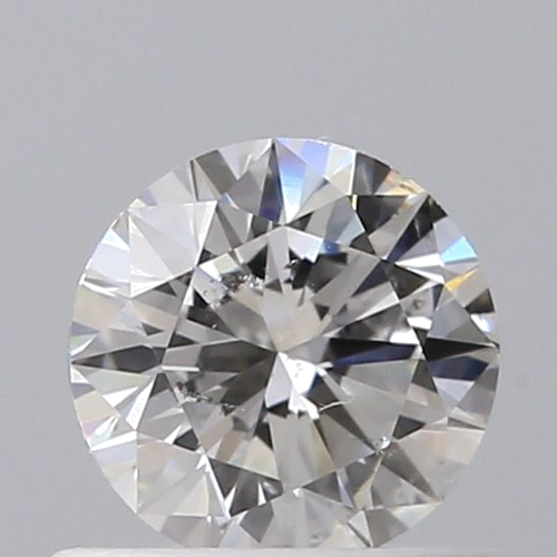 0.5 carat F-SI2 Excellent cut Natūralus Round Deimantas (1)