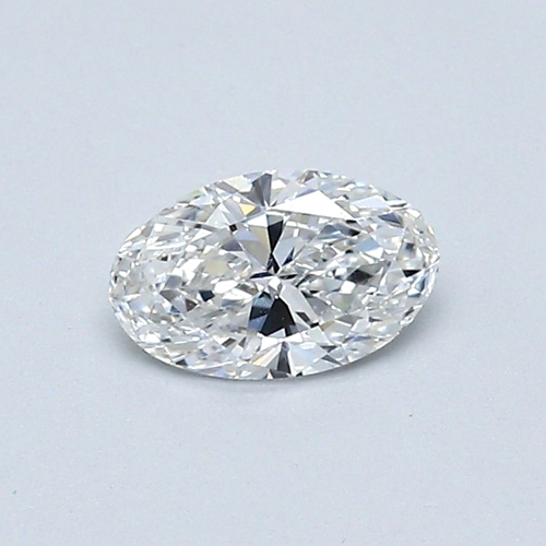 0.43 carat F-VS2 Natūralus Oval Deimantas (1)
