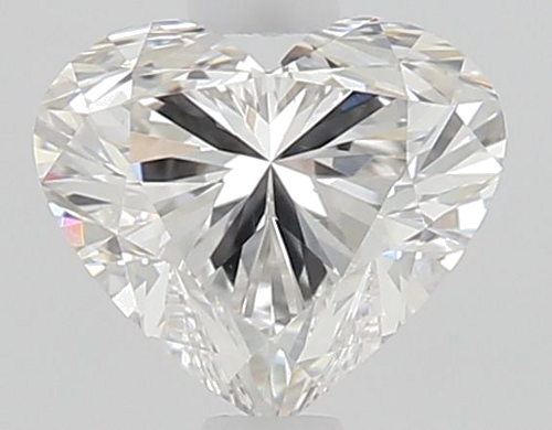 0.61 carat G-VS2 Natūralus Heart Deimantas (1)