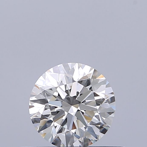 0.42 carat F-VVS1 Excellent cut Natūralus Round Deimantas (1)