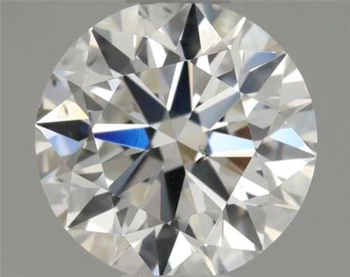 0.61 carat F-SI1 Excellent cut Natūralus Round Deimantas (1)