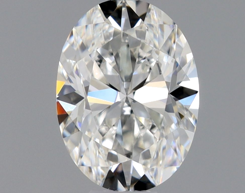 0.4 carat G-VVS2 Natūralus Oval Deimantas (1)