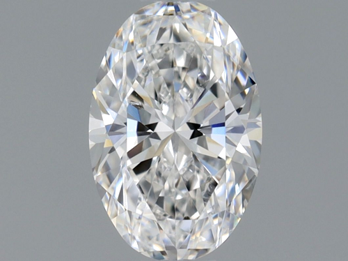 0.5 carat E-SI1 Natūralus Oval Deimantas (1)