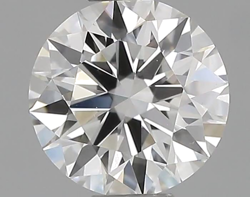 0.44 carat H-VVS1 Excellent cut Natūralus Round Deimantas (1)