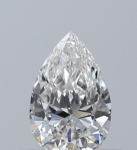 0.32 carat H-VVS1 Natūralus Pear Deimantas (1)