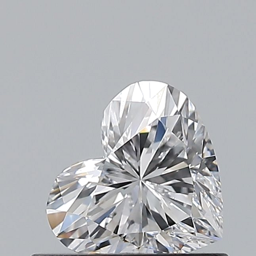 0.5 carat D-IF Natūralus Heart Deimantas (1)