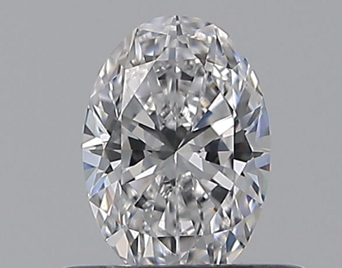 0.41 carat D-VVS1 Natūralus Oval Deimantas (1)