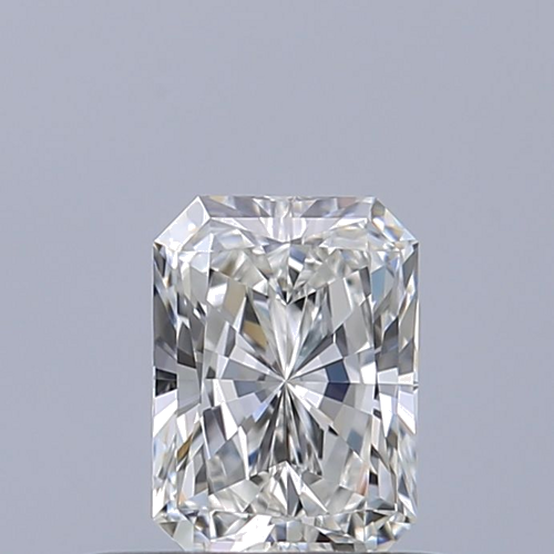 0.41 carat F-VVS1 Natūralus Radiant Deimantas (1)