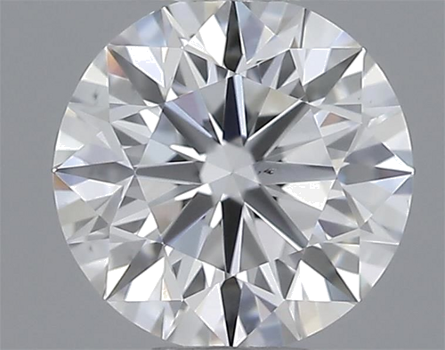 0.5 carat F-VS2 Excellent cut Natūralus Round Deimantas (1)