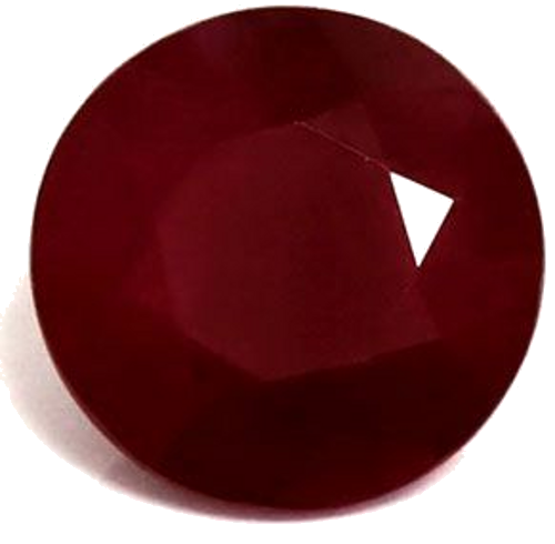 1.18 carat RED Round Rubinas (1)
