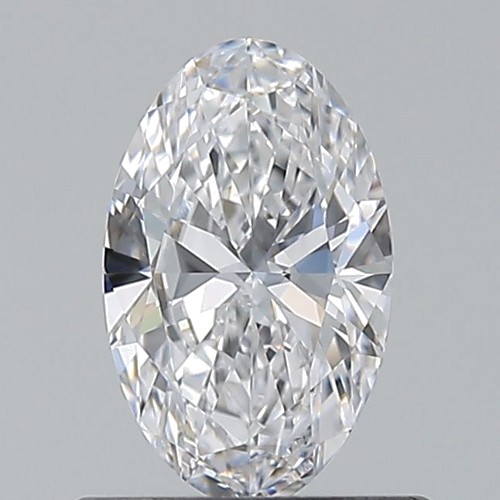 0.51 carat D-VVS1 Natūralus Oval Deimantas (1)