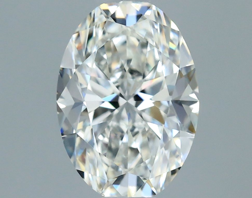 0.5 carat F-VS1 Natūralus Oval Deimantas (1)