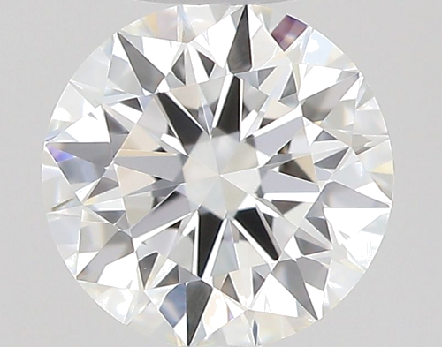 0.41 carat F-VVS2 Excellent cut Natūralus Round Deimantas (1)
