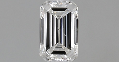 0.53 carat E-SI2 Natūralus Emerald Deimantas (1)