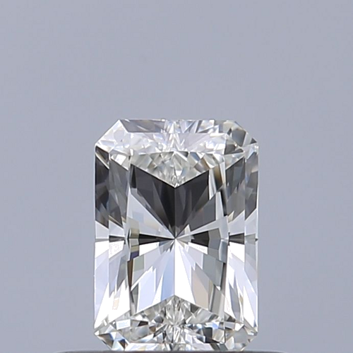 0.4 carat F-VVS1 Natūralus Radiant Deimantas (1)
