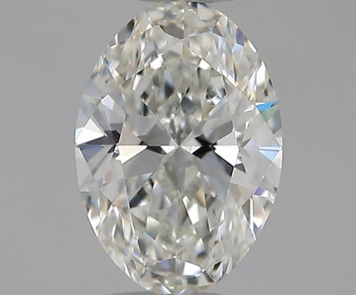 0.65 carat H-VVS1 Natūralus Oval Deimantas (1)