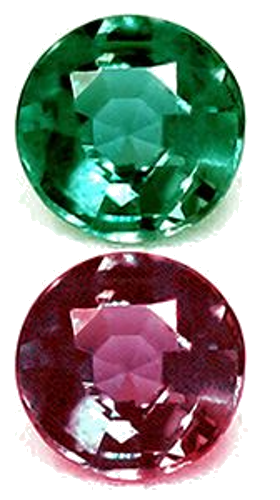 0.09 carat GREEN Round Alexandrite (1)