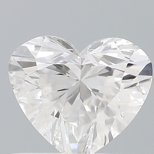 0.51 carat D-SI1 Natūralus Heart Deimantas (1)