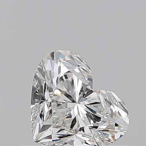0.5 carat F-SI1 Natūralus Heart Deimantas (1)