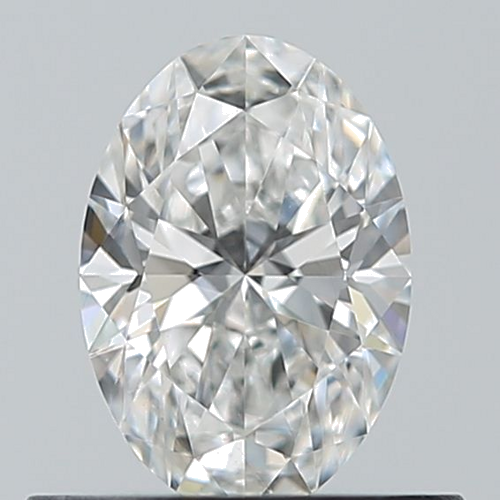 0.5 carat F-SI1 Natūralus Oval Deimantas (1)