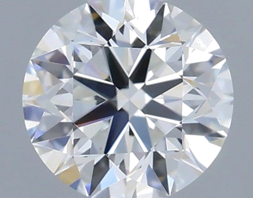 0.4 carat F-VVS1 Excellent cut Natūralus Round Deimantas (1)