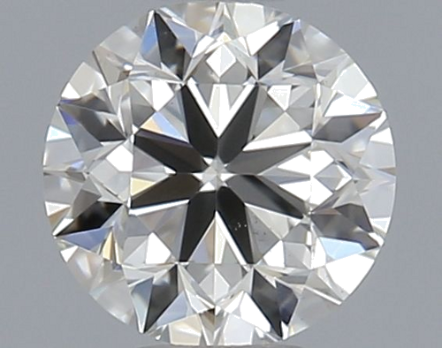 0.51 carat I-VS2 Very Good cut Natūralus Round Deimantas (1)