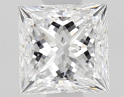 0.56 carat D-IF Natūralus Princess Deimantas (1)