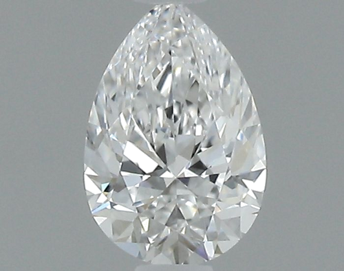 0.37 carat D-IF Natūralus Pear Deimantas (1)