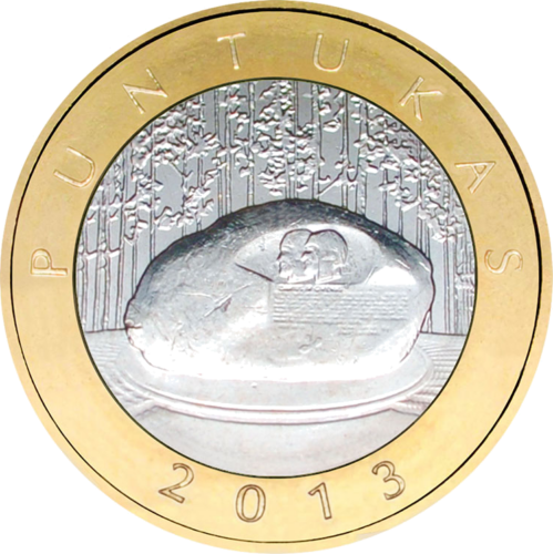 2013 Lithuania Natural and human creations 2 litas commemorative coins (5)