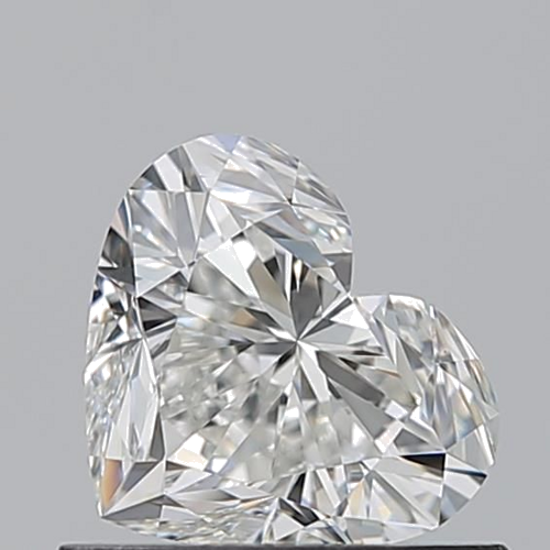 0.7 carat H-VS1 Natūralus Heart Deimantas (1)