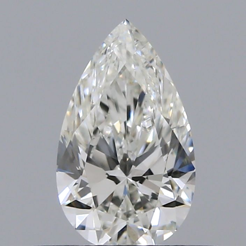 0.44 carat H-VS1 Natūralus Pear Deimantas (1)