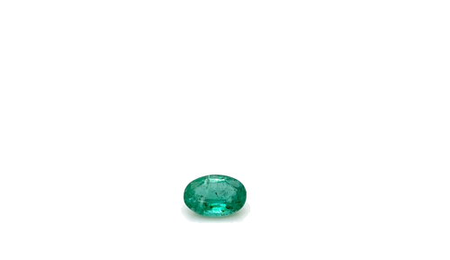 0.61 carat GREEN Oval Smaragdas (1)