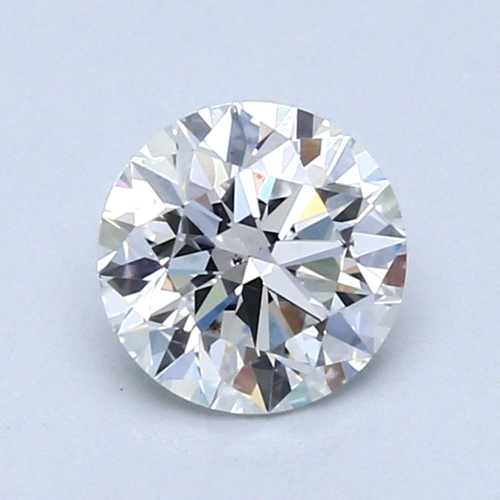0.86 carat E-SI2 Very Good cut Natūralus Round Deimantas (1)