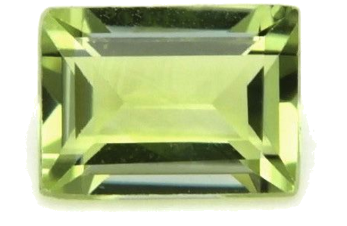 0.21 carat GREEN Baguette Tourmaline (1)