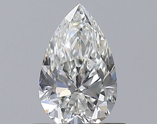 0.53 carat G-IF Natūralus Pear Deimantas (1)