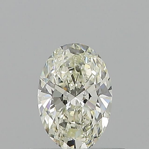 0.54 carat K-VVS1 Natūralus Oval Deimantas (1)