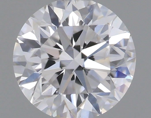 0.46 carat D-SI1 GD cut Natūralus Round Deimantas (1)