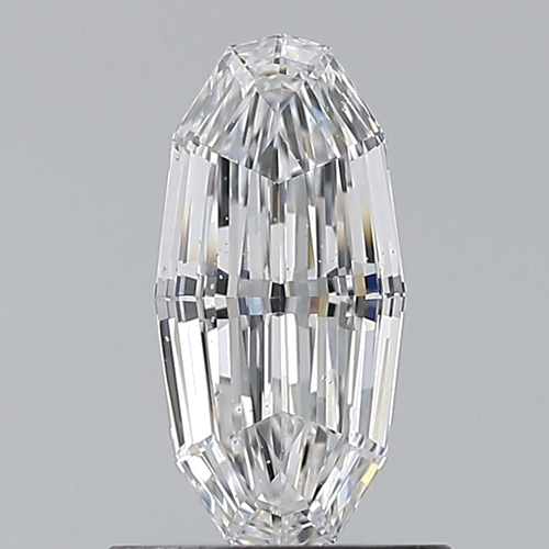 0.7 carat D-SI1 Natūralus Oval Deimantas (1)