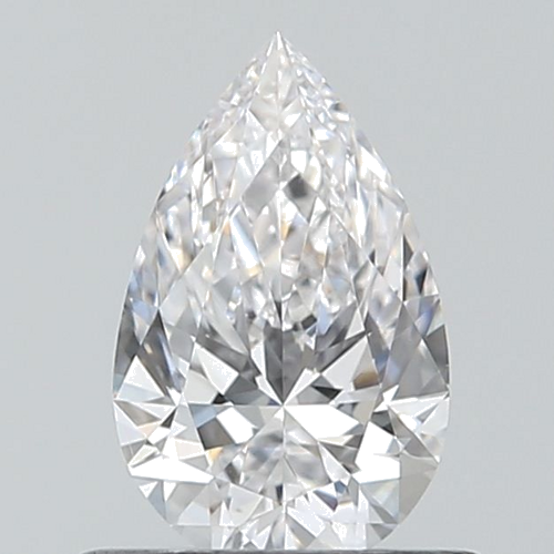 0.5 carat E-VS2 Natūralus Pear Deimantas (1)