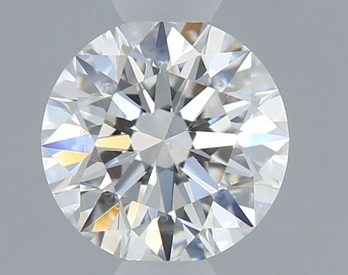 0.53 carat G-SI1 Excellent cut Natūralus Round Deimantas (1)