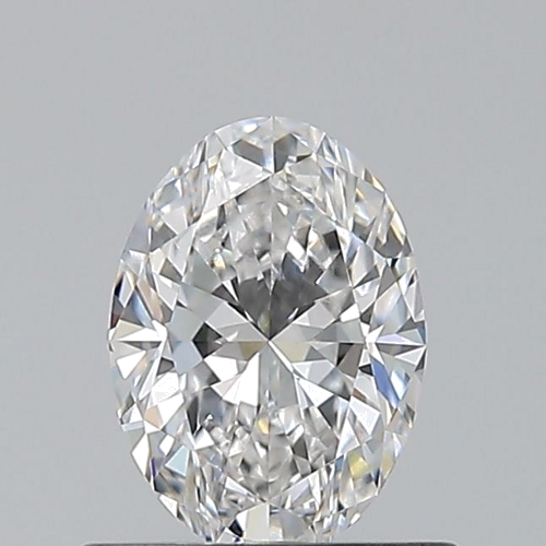 0.6 carat E-VVS2 Natūralus Oval Deimantas (1)