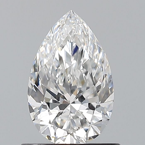 0.75 carat E-VVS2 Natūralus Pear Deimantas (1)