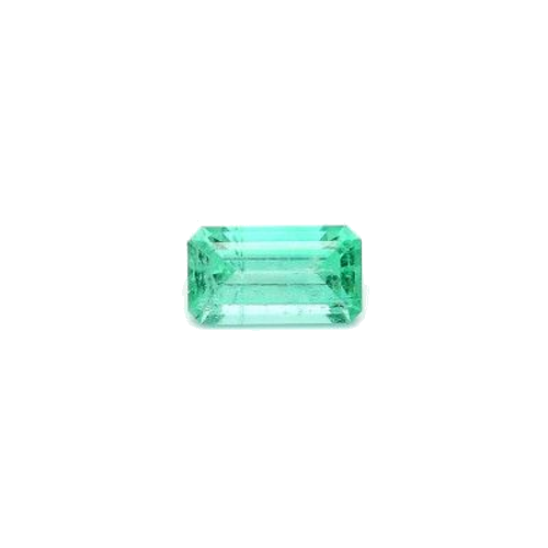 0.61 carat GREEN STEP cut Octagonal Smaragdas (1)