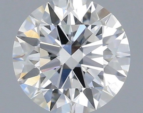 0.42 carat F-VVS2 Excellent cut Natūralus Round Deimantas (1)