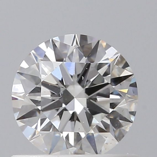 0.56 carat F-SI1 Excellent cut Natūralus Round Deimantas (1)
