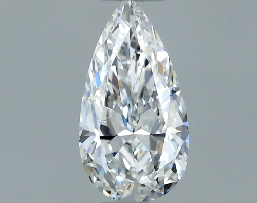 0.3 carat E-VS1 Natūralus Pear Deimantas (1)